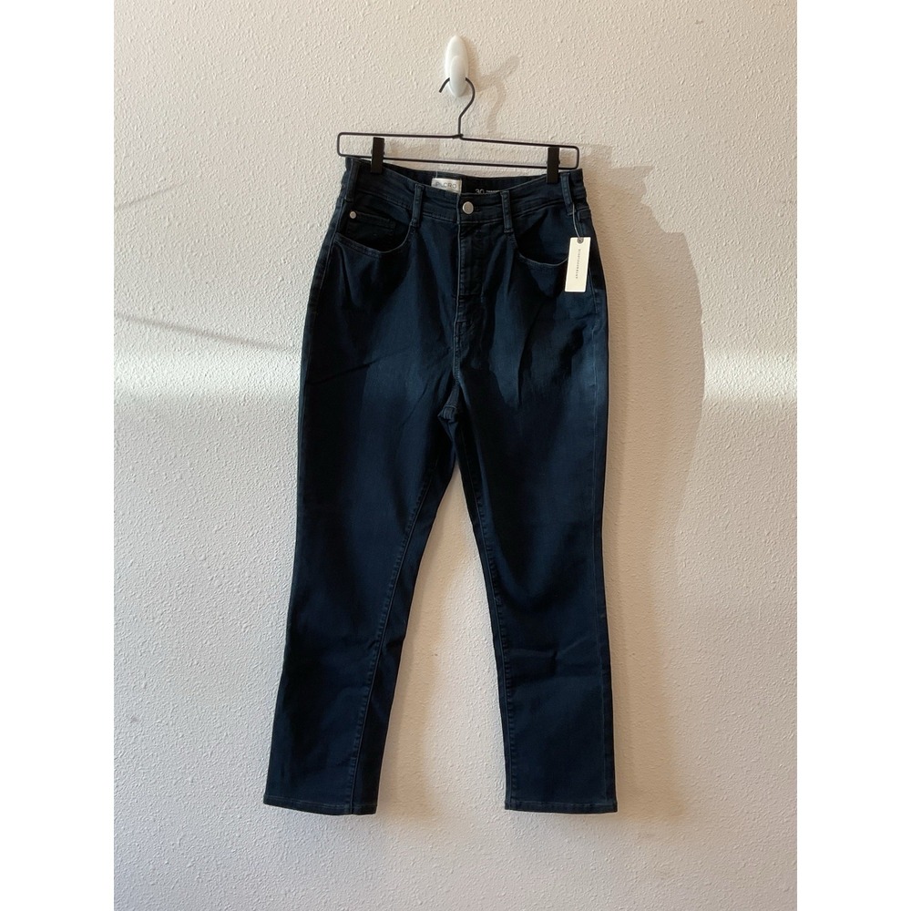Pilcro Anthropologie Women's Size 30 High Rise  Black Fitted Jeans New NWT $98
